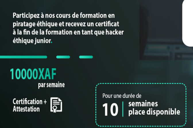 FORMATION EN HACKING ET CYBERSÉCURITÉ